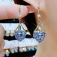 ✨Buy 1 Get 1 Free✨New Full Diamond Heart Earrings