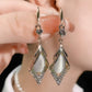 ✨Buy one get one free（2 pairs）✨Green Opal Diamond Earrings